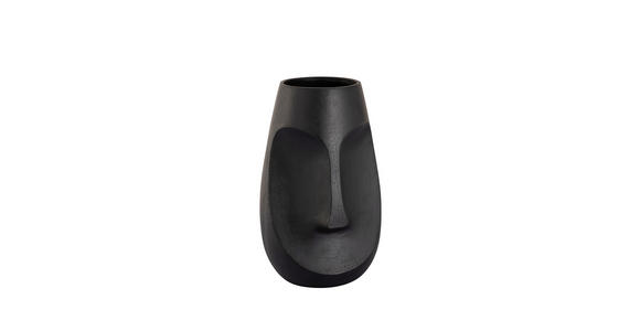 VASE 30 cm  - Schwarz, Trend, Metall (19/19/30cm) - Ambia Home