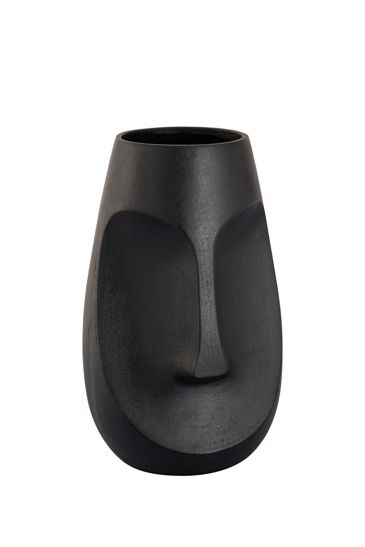 VASE 30 cm  - Schwarz, Trend, Metall (19/19/30cm) - Ambia Home
