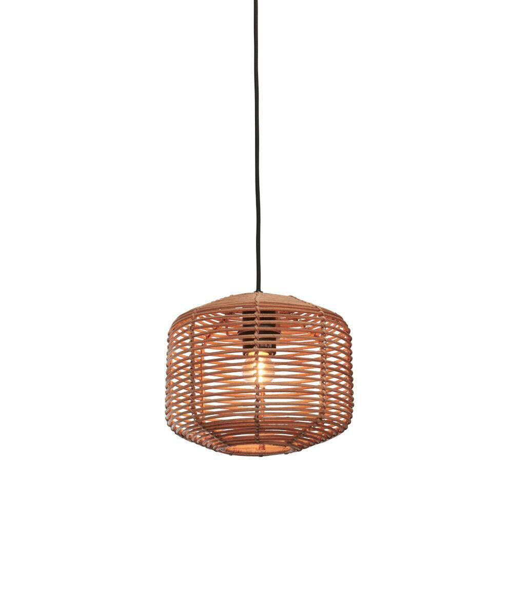 HÄNGELEUCHTE GOOD&MOJO 25/25/20 cm   - Naturfarben, Trend, Holz (25/25/20cm) - Good & Mojo