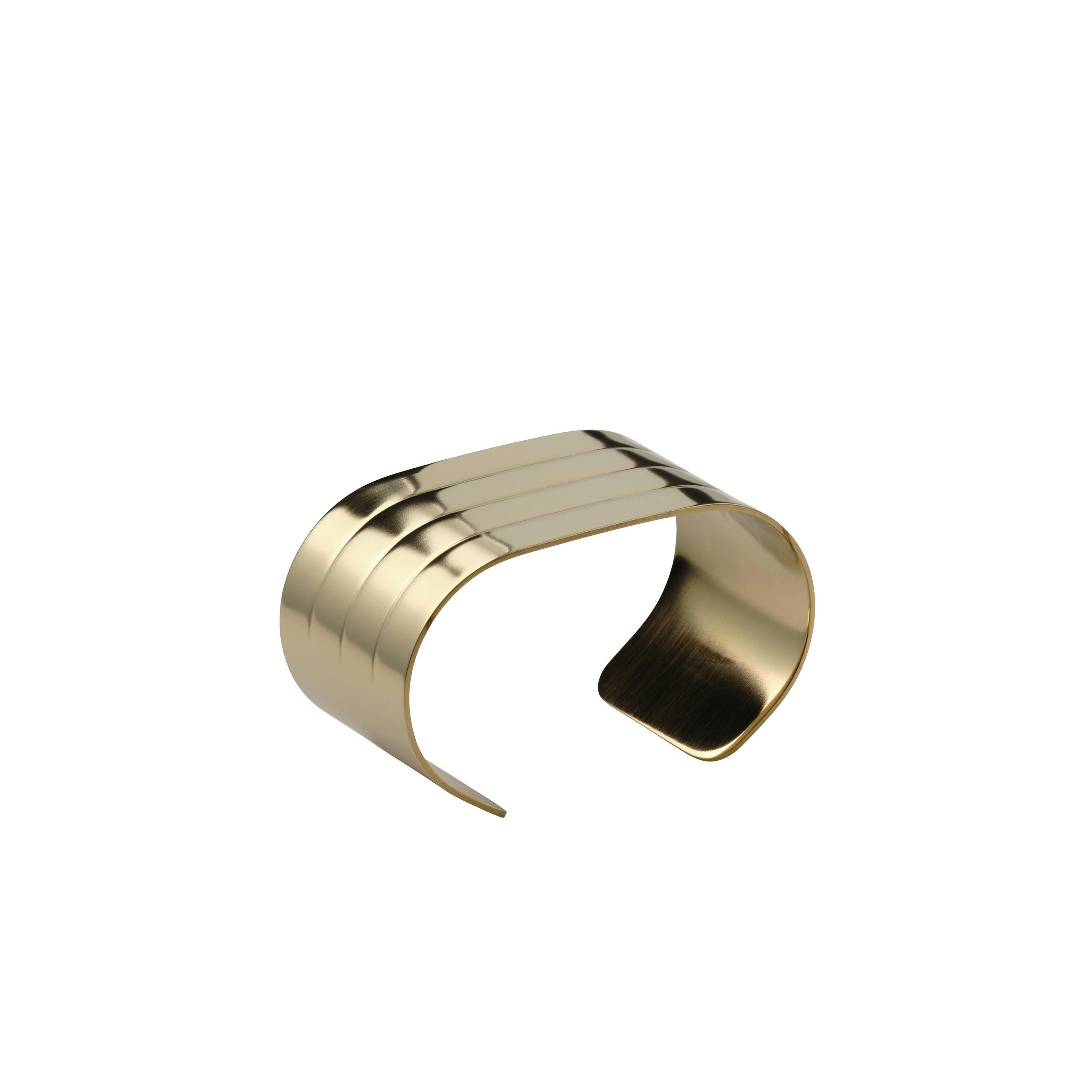 SERVIETTENRING    - Goldfarben, Basics, Metall - Aida
