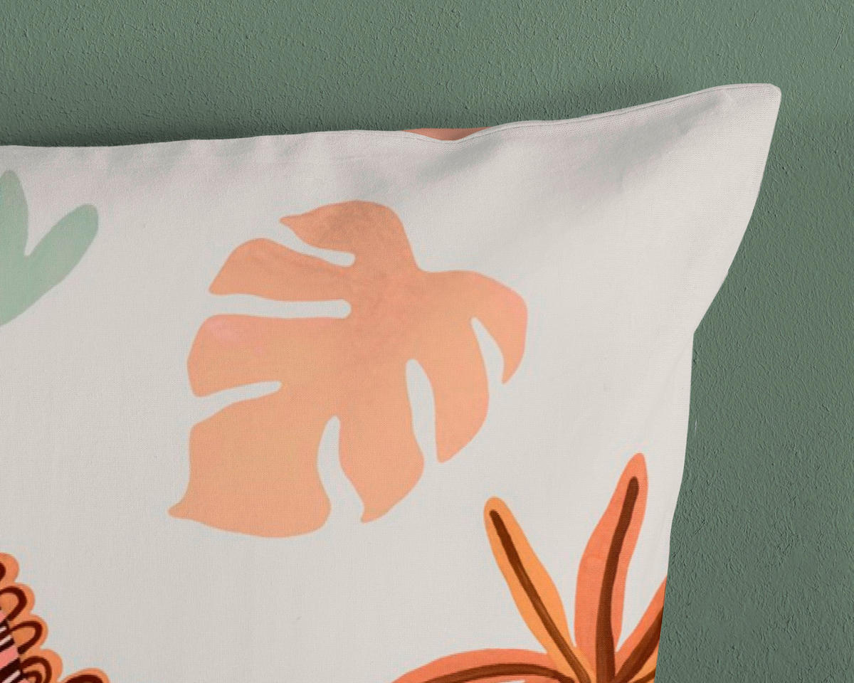 KINDERBETTWÄSCHE Dino Renforcé 135/200 cm  - Multicolor, Design, Textil (135/200cm)