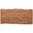 TISCHPLATTE in Holz 240/100/5,5 cm   - Akaziefarben, Design, Holz (240/100/5,5cm) - Landscape