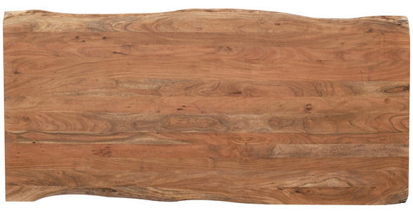 TISCHPLATTE in Holz 240/100/5,5 cm   - Akaziefarben, Design, Holz (240/100/5,5cm) - Landscape