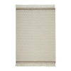 HANDWEBTEPPICH 70/130 cm Sylt Silberfarben, Beige  - Beige/Silberfarben, Natur, Textil (70/130cm) - Linea Natura