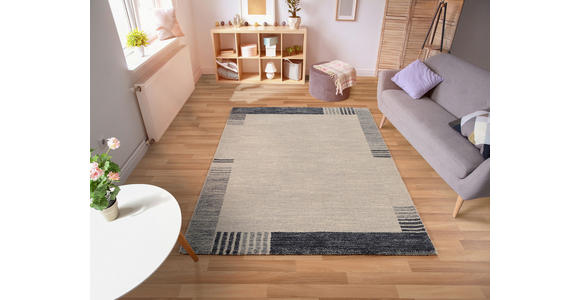 LÄUFER 80/250 cm Palazzo Lobo Blau, Grau  - Blau/Grau, KONVENTIONELL, Textil (80/250cm) - Novel