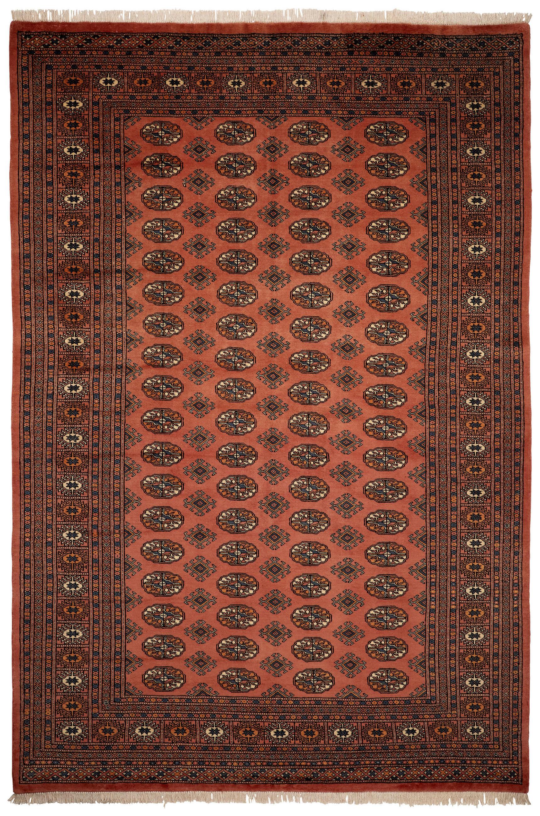 ORIENTTEPPICH  Wohnzimmer 150/200 cm Bochara Premium Rot Rot rechteckig  - Rot, LIFESTYLE, Textil (150/200cm) - Cazaris