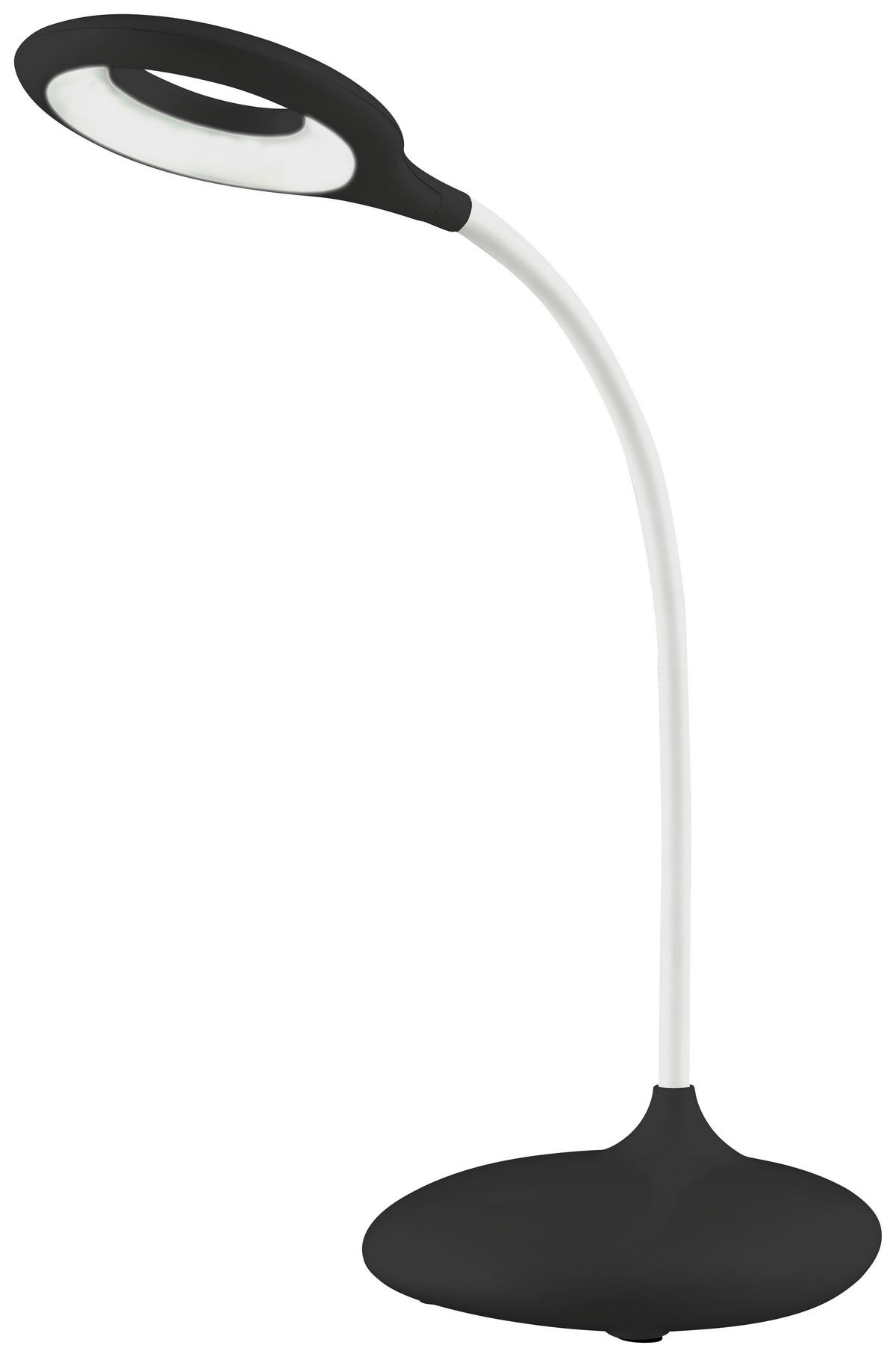 LED ÍRÓASZTALI LÁMPA - fekete, Trend, műanyag (41cm) - Xora