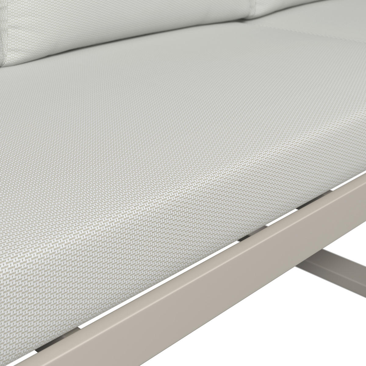 LOUNGE GARNITÚRA    - világosszürke/bézs, Design, textil/fa - Amatio