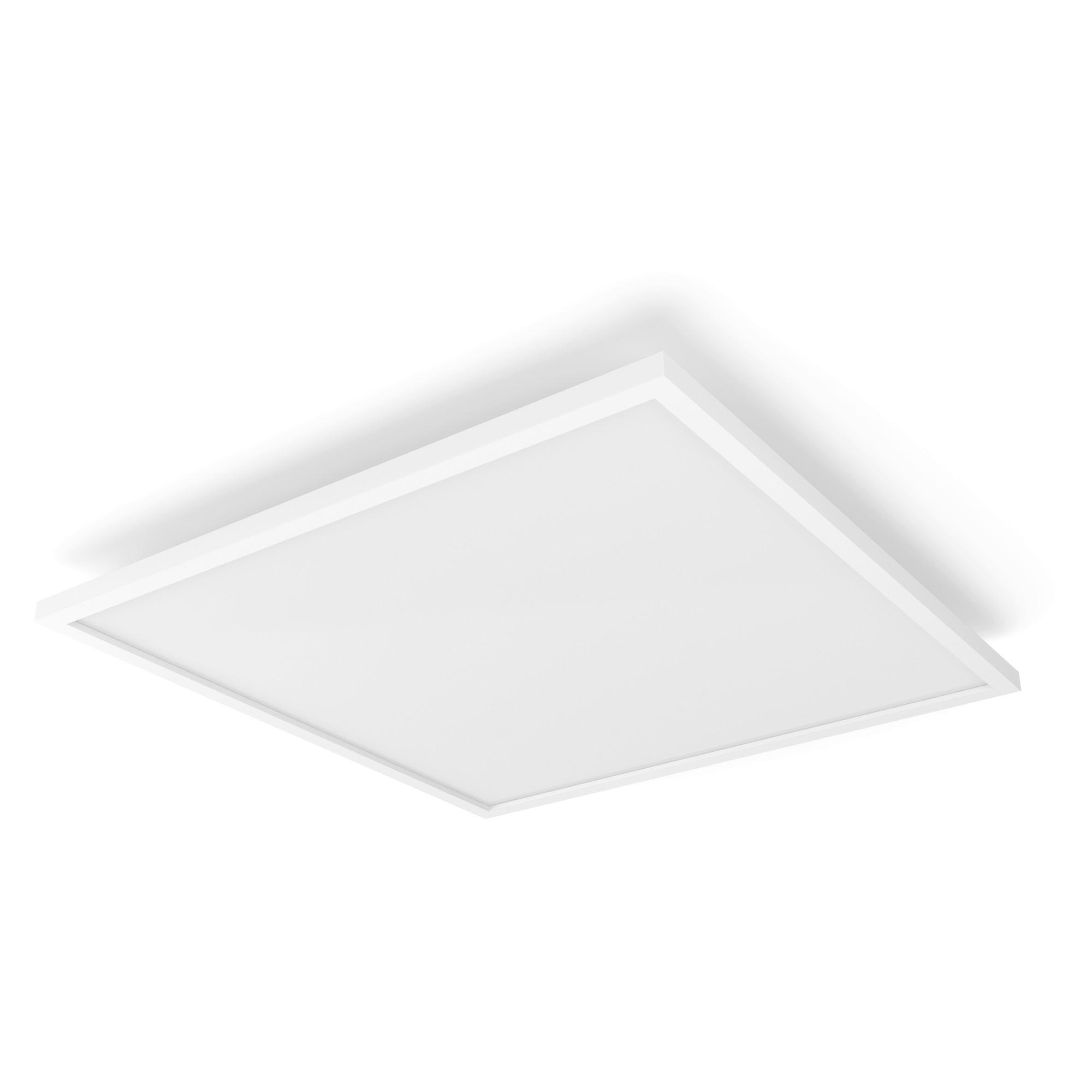 Philips HUE Led-Deckenleuchte Aurelle Weiß 60x60x4.6 cm