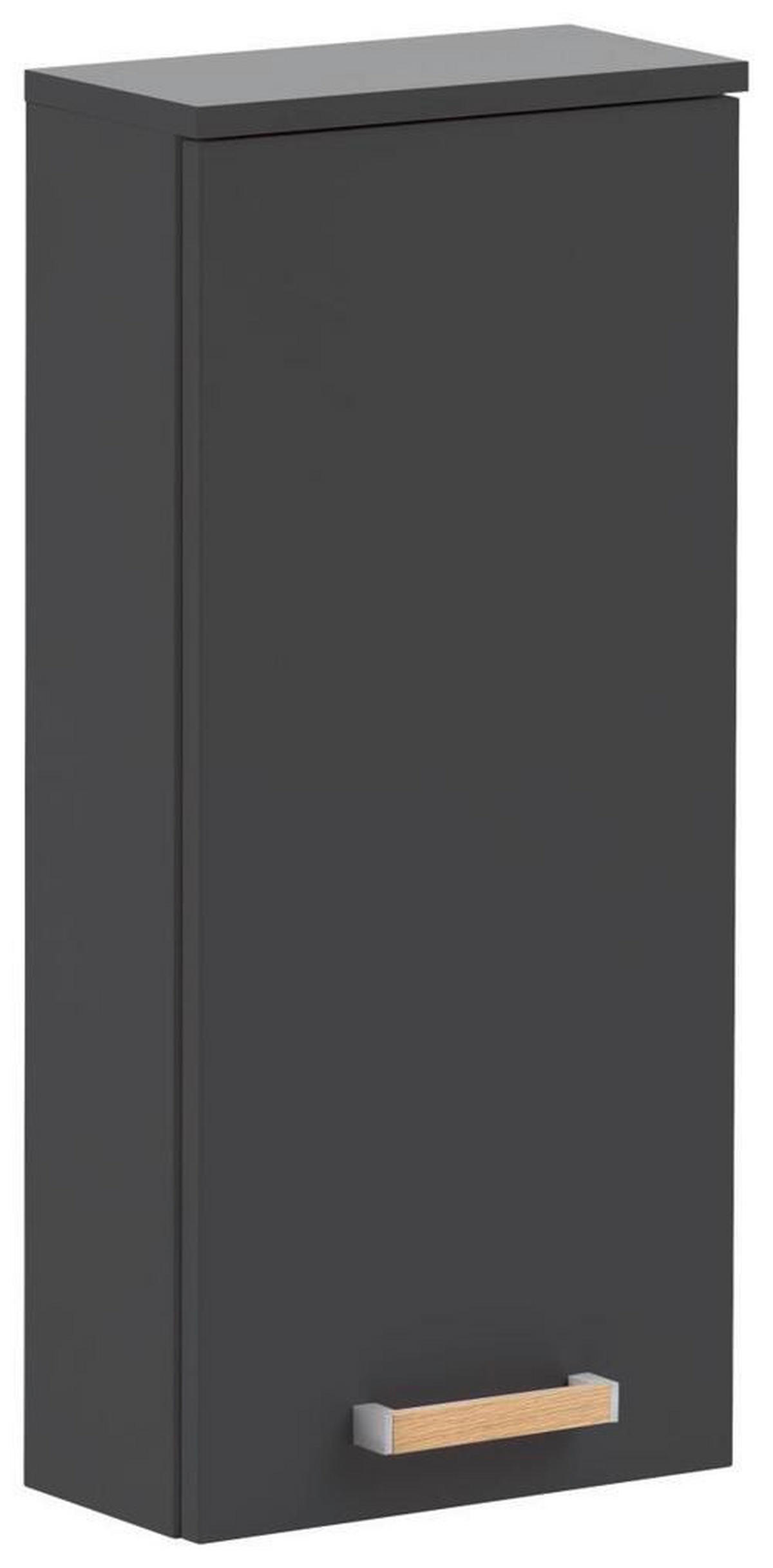 OBERSCHRANK 32,7/72,3/16,3 cm  - Eichefarben/Anthrazit, MODERN, Holz/Holzwerkstoff (32,7/72,3/16,3cm) - Stylife