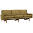 DREISITZER-SOFA in Textil Gelb - Gelb, Design, Holz/Textil (216/76/76cm) DREISITZER-SOFA in Textil Gelb - Gelb, Design, Holz/Textil (216/76/76cm)