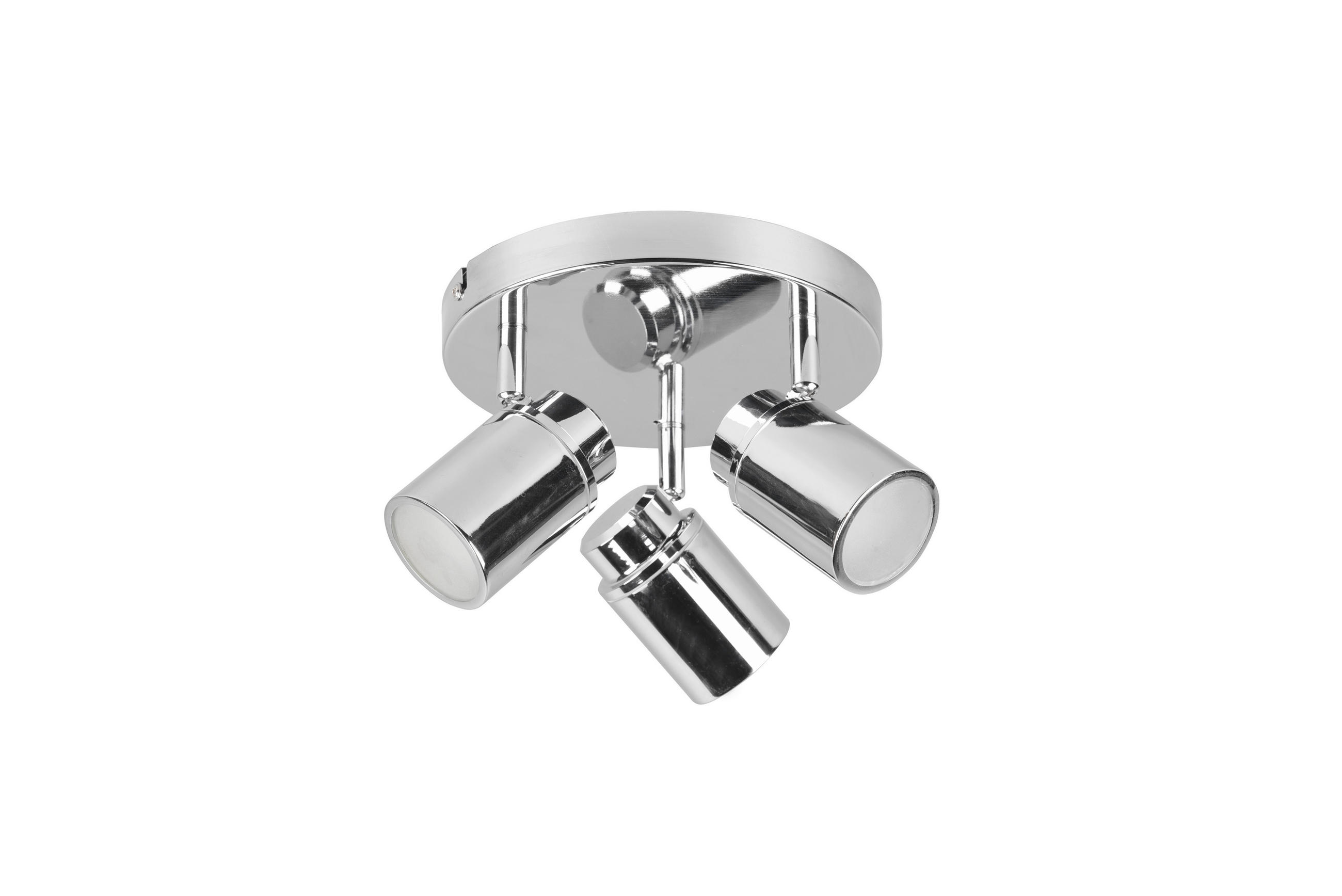 STRAHLER Angelo 20/15 cm   - Chromfarben, Basics, Metall (20/15cm) - Trio Leuchten