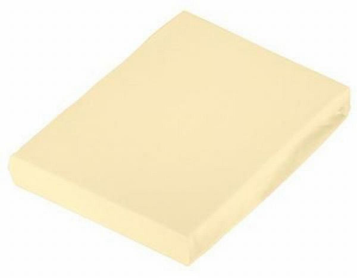 NAPENJALNA RJUHA BASIC 150/200 cm  - svetlo rumena, Konvencionalno, tekstil (150/200cm) - Schlafgut