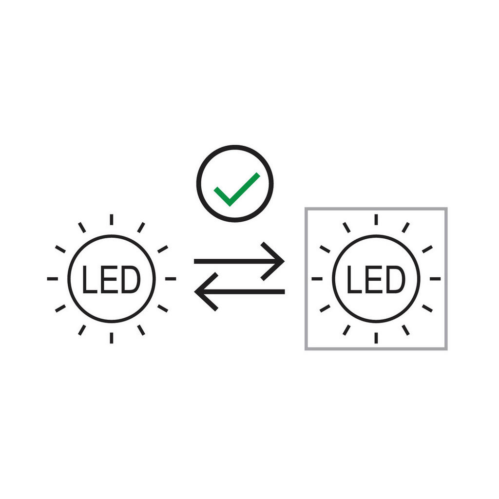 Thumbnail - Novel Led-Tischleuchte, Weiß, Glas, rund,rund, F, 35 cm, CE, Flexarm, mit Schalter, Lampen & Leuchten, Innenbeleuchtung,...