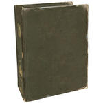 BÜCHERBOX     - Dunkelgrün, Basics, Holz/Holzwerkstoff (18/12/4cm) - Ambia Home