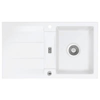 SPÜLE 52910213  - Weiß, Basics, Keramik (87/20/51cm) - Dieter Knoll