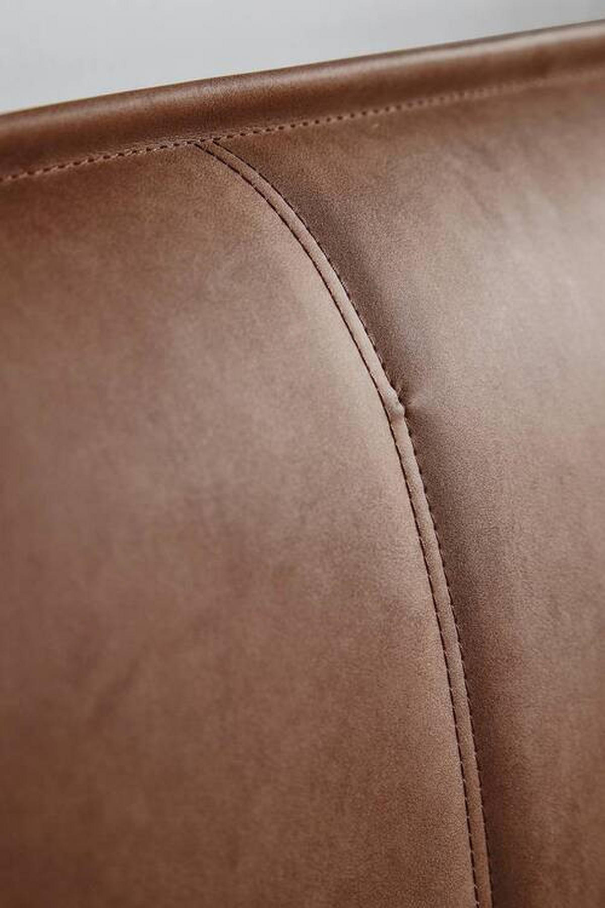 STAURAUMBETT 180/200 cm  in Eichefarben   - Eichefarben/Rostfarben, Design, Holzwerkstoff/Textil (180/200cm) - Xora