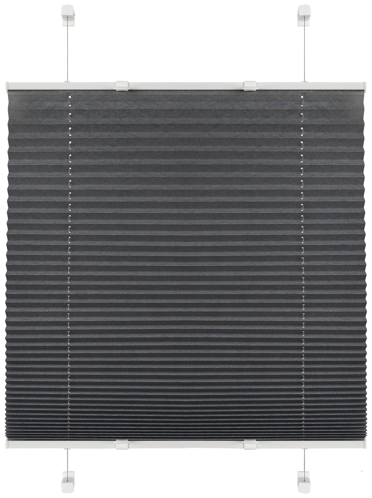 PLISÉ, poloprůhledné, 100/130 cm - světle šedá, Basics, textil (100/130cm) - Boxxx