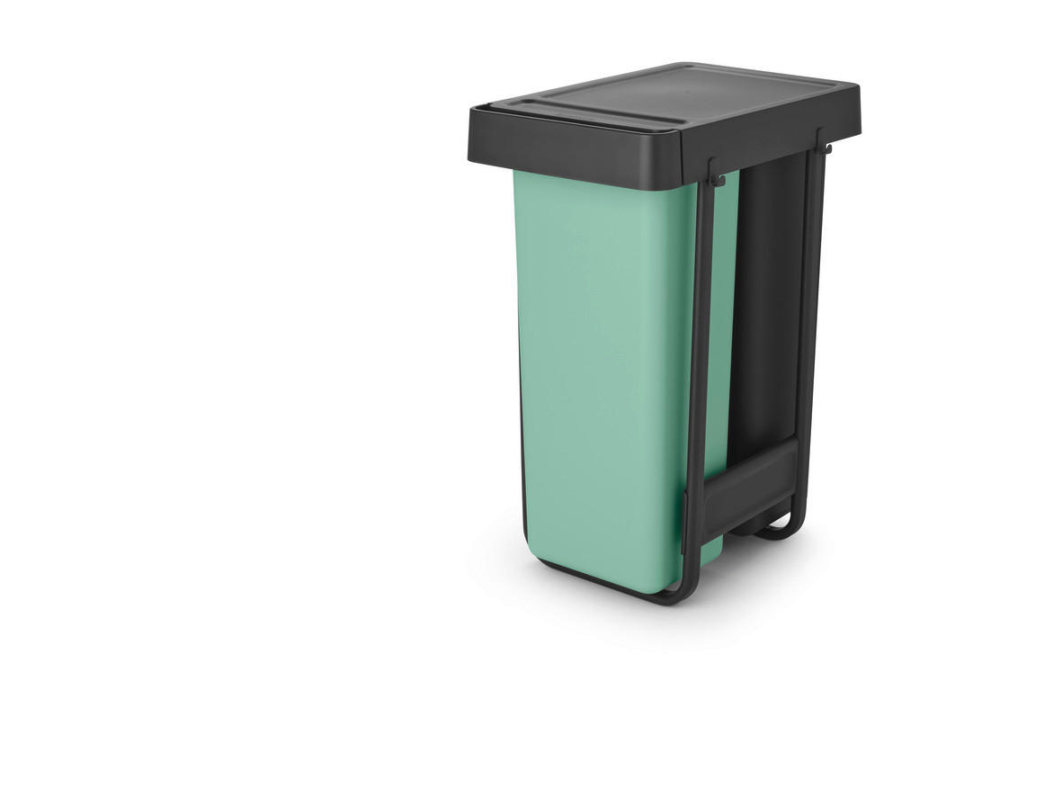 UGRAD. SUSTAV ZA ODV. OTPADA 2 x 30 l - zelena/antracit, Basics, plastika (30,4/63,7/48,1cm) - Brabantia