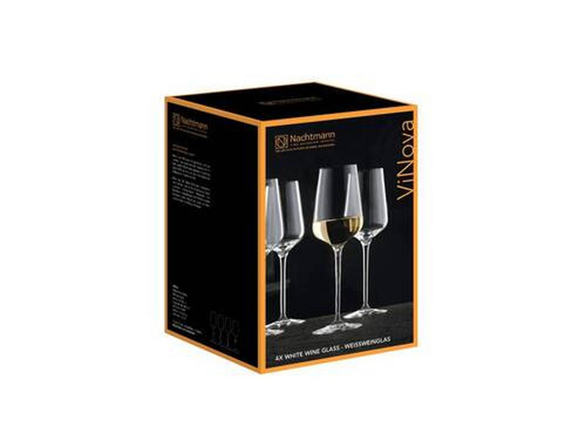 GLÄSERSET Vinova  4-teilig  - Transparent, Design, Glas (16,8/16,8/24,9cm) - Nachtmann