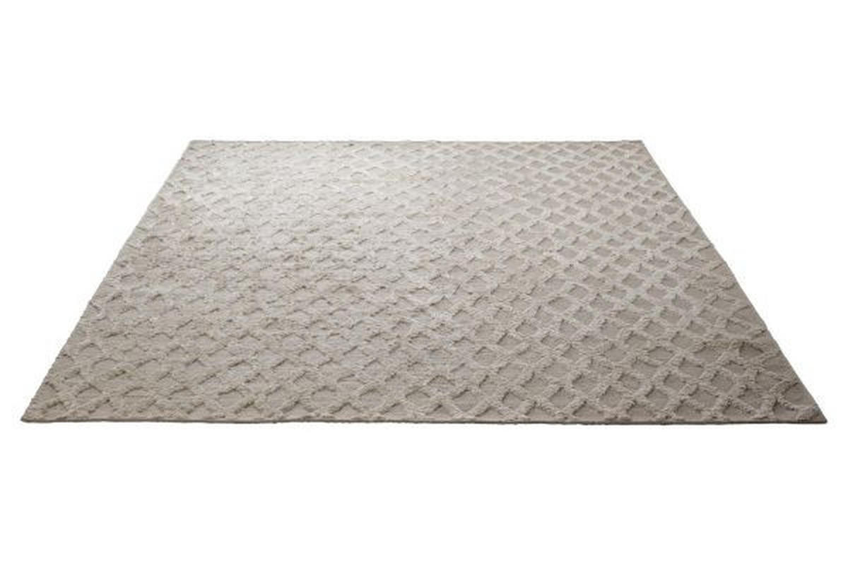 HANDWEBTEPPICH 60/110 cm Cyclone Sandfarben  - Sandfarben, Design, Textil (60/110cm) - Esprit