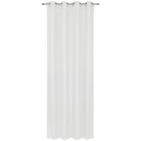 ÖSENVORHANG halbtransparent  - Weiß, Trend, Textil (140/260cm) - Dieter Knoll