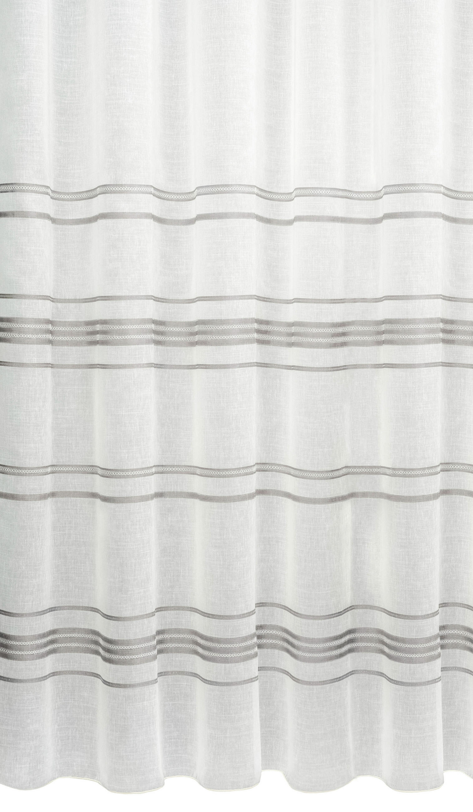 TKANINA ZA ZAVJESE siva, boje šampanjca - siva/boje šampanjca, Basics, tekstil (295cm)