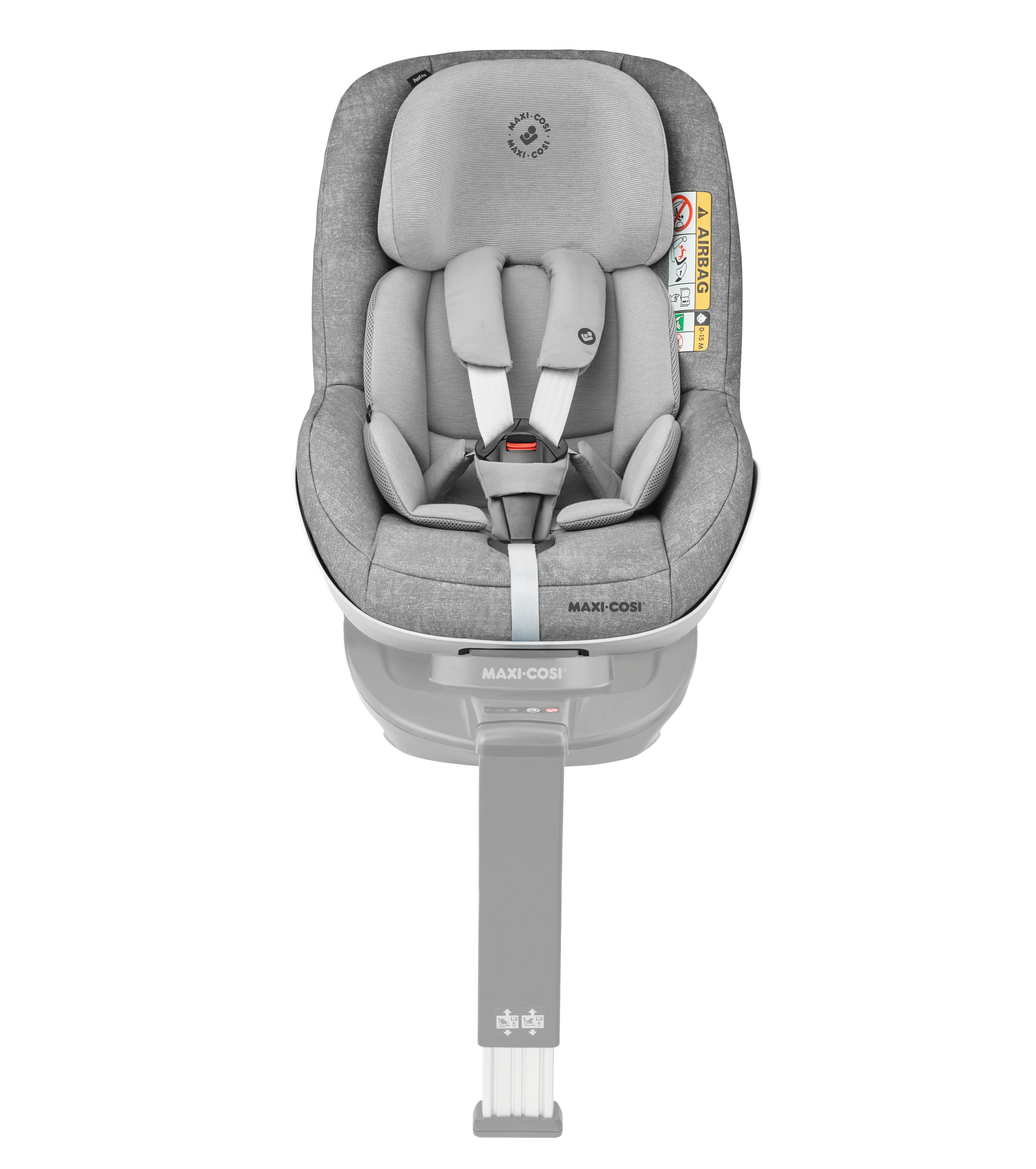 PODLOGA ZA AUTOSJEDALICU   - svijetlo siva, Basics, tekstil (47/2,5/50cm) - Maxi-Cosi