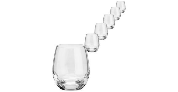 GLÄSERSET 6-teilig  - Klar, KONVENTIONELL, Glas (75ml) - Novel