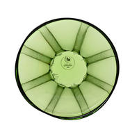 TELLER Grün 25/5 cm  - Grün, Basics, Glas (25/5cm)