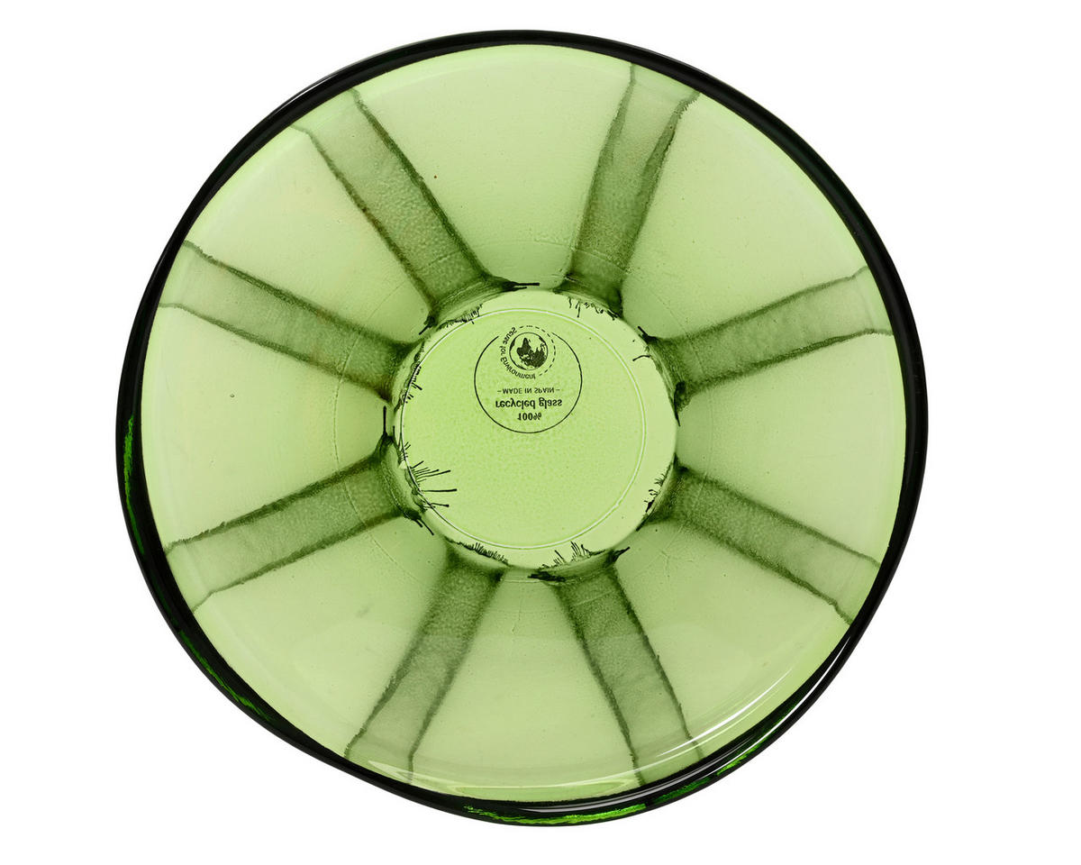 TELLER Grün 25/5 cm  - Grün, Basics, Glas (25/5cm)