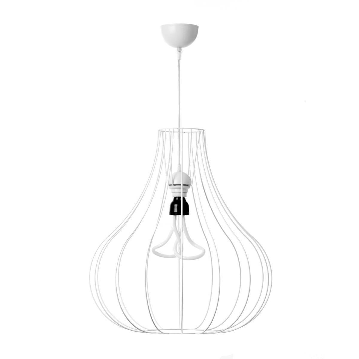 HÄNGELEUCHTE 47/50/47 cm   - Weiß, Trend, Metall (47/50/47cm) - Kayoom