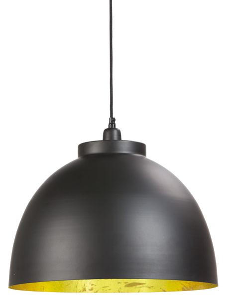 HÄNGELEUCHTE Kylie 30/120 cm   - Goldfarben/Schwarz, KONVENTIONELL, Metall (30/120cm) - Light & Living