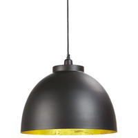HÄNGELEUCHTE Kylie 30/120 cm   - Goldfarben/Schwarz, KONVENTIONELL, Metall (30/120cm) - Light & Living