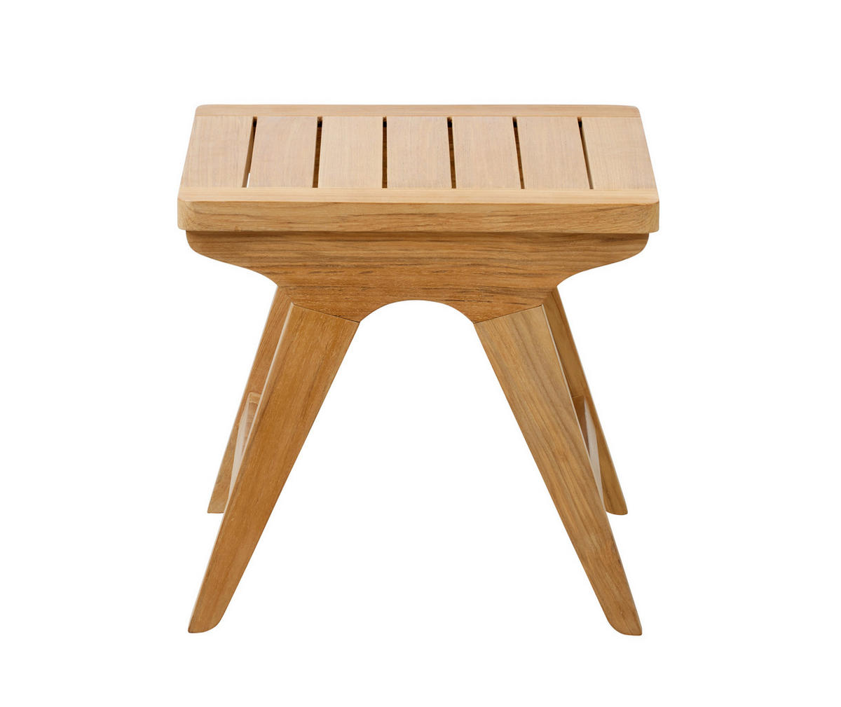 LOUNGETISCH  - Naturfarben/Teakfarben, Natur, Holz (45/45/42cm) - Gardenson