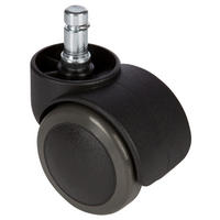 DREHSTUHLROLLE - Schwarz, Basics, Kunststoff/Metall (5/6/5cm) - MID.YOU