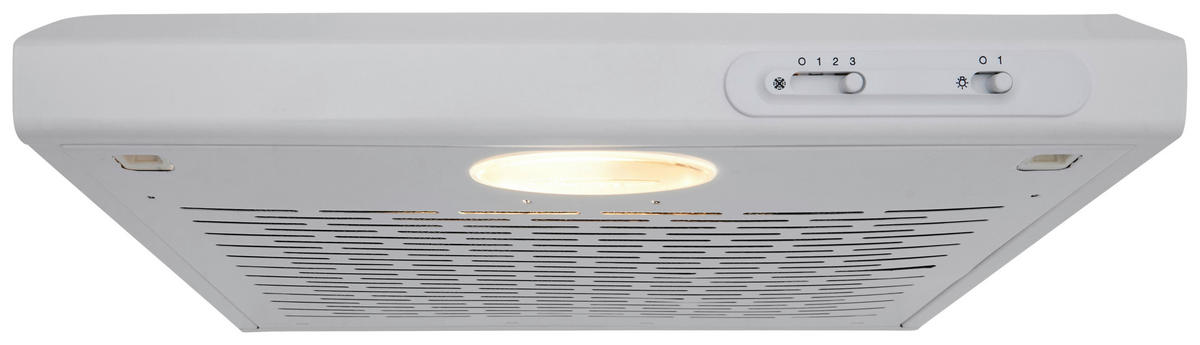 FLÄKTKÅPA DH520WL  - vit, Trend, metall (50/7,6/47cm) - Respekta