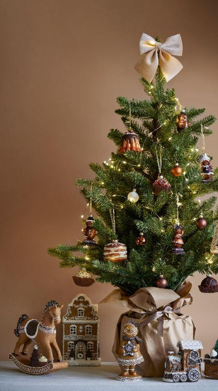 SCHAUKELPFERD  - Braun, Basics, Kunststoff (20,00/5,00/20,00cm) - X-Mas