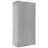 KLEIDERSCHRANK in Grau, Weiß - Alufarben/Weiß, Design, Glas/Holzwerkstoff (101,3/213,6/57,7cm) - Xora KLEIDERSCHRANK in Grau, Weiß - Alufarben/Weiß, Design, Glas/Holzwerkstoff (101,3/213,6/57,7cm) - Xora