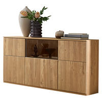 SIDEBOARD Eichefarben  150/85/40 cm  - Eichefarben, KONVENTIONELL, Glas/Holzwerkstoff (150/85/40cm) - Venda