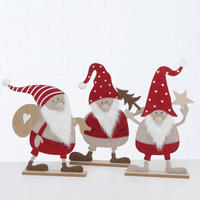 Figurină Xmassale - alb/roșu, Basics, plastic