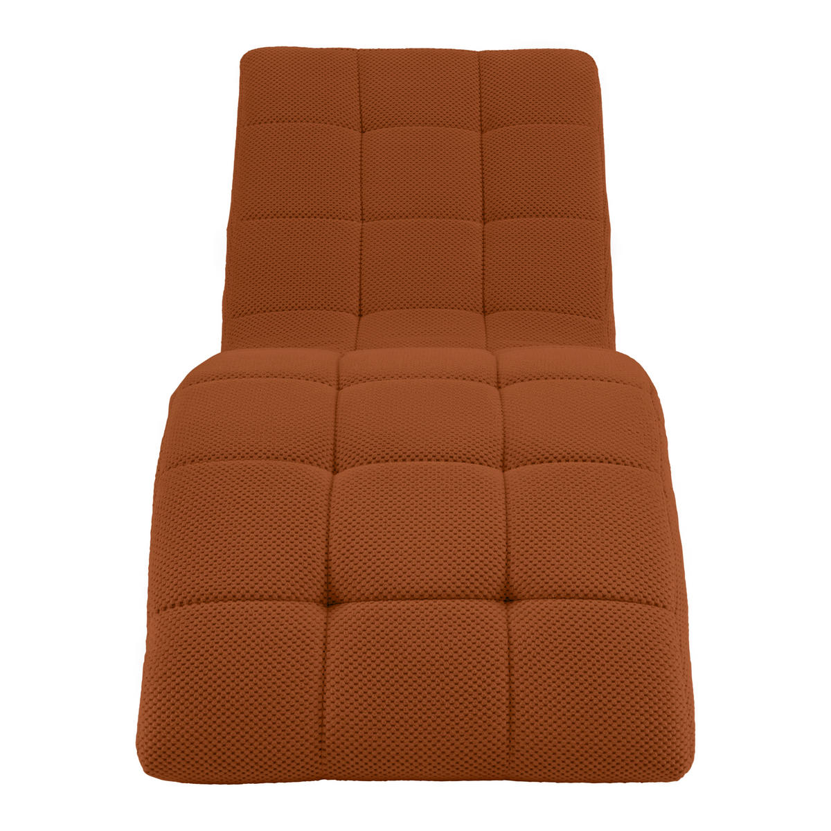 LIGGFÅTÖLJ i vävt tyg aprikos  - aprikos/svart, Modern, textil/plast (68/80/167cm) - MID.YOU