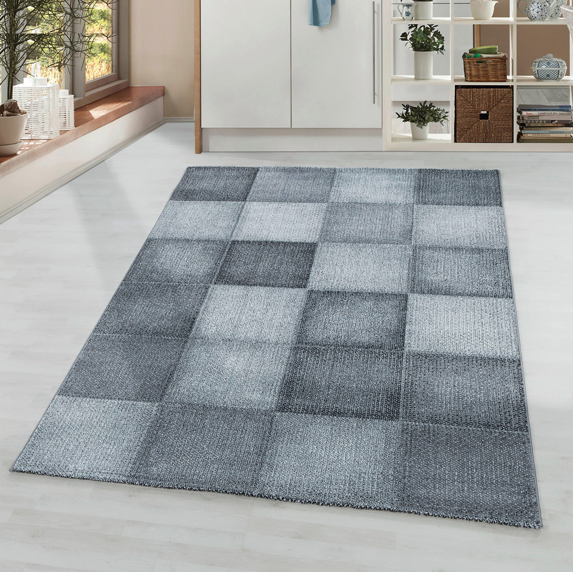 WEBTEPPICH 80/150 cm Ottawa 4202 grau Grau - Grau, Design, Textil (80/150cm)