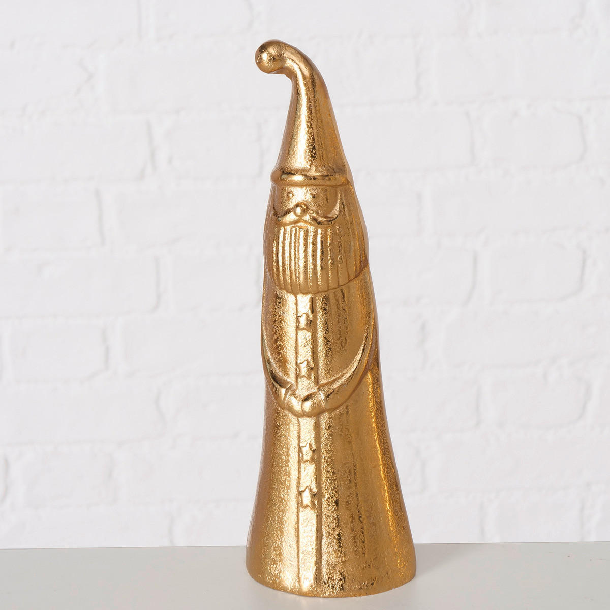 WEIHNACHTSFIGUR  - Goldfarben, Basics, Metall (9/5/28cm) - Boltze Home