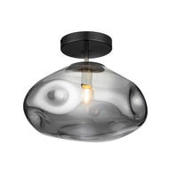 DECKENLEUCHTE 35/30 cm  - Grau, Trend, Glas (35/30cm) - Collett's Monde