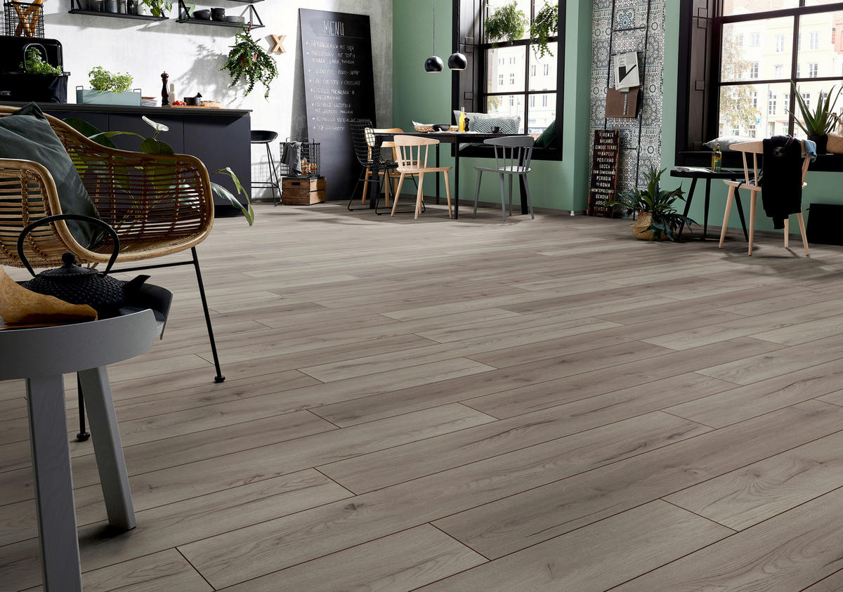 LAMINATBODEN Superior Advanced  - Eichefarben, KONVENTIONELL, Holz (138.0/19.3/0.8cm)