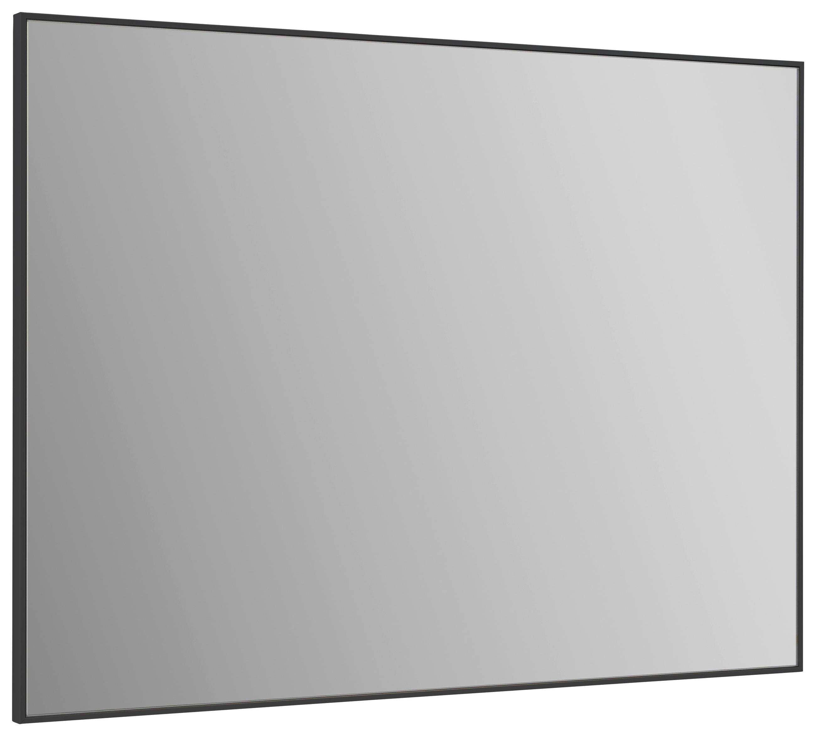 Thumbnail - Dieter Knoll Wandspiegel, Anthrazit, Glas, rechteckig, 80x60x3 cm, Made in Germany, in verschiedenen Größen erhältlich, ...