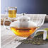 TEEKANNENSET - Klar, Basics, Glas/Metall (1,3l) - NOVEL