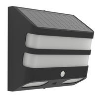 SOLARLEUCHTE - Weiss/Schwarz, Basics, Kunststoff (20,0/12,0/8,0cm) - Eglo