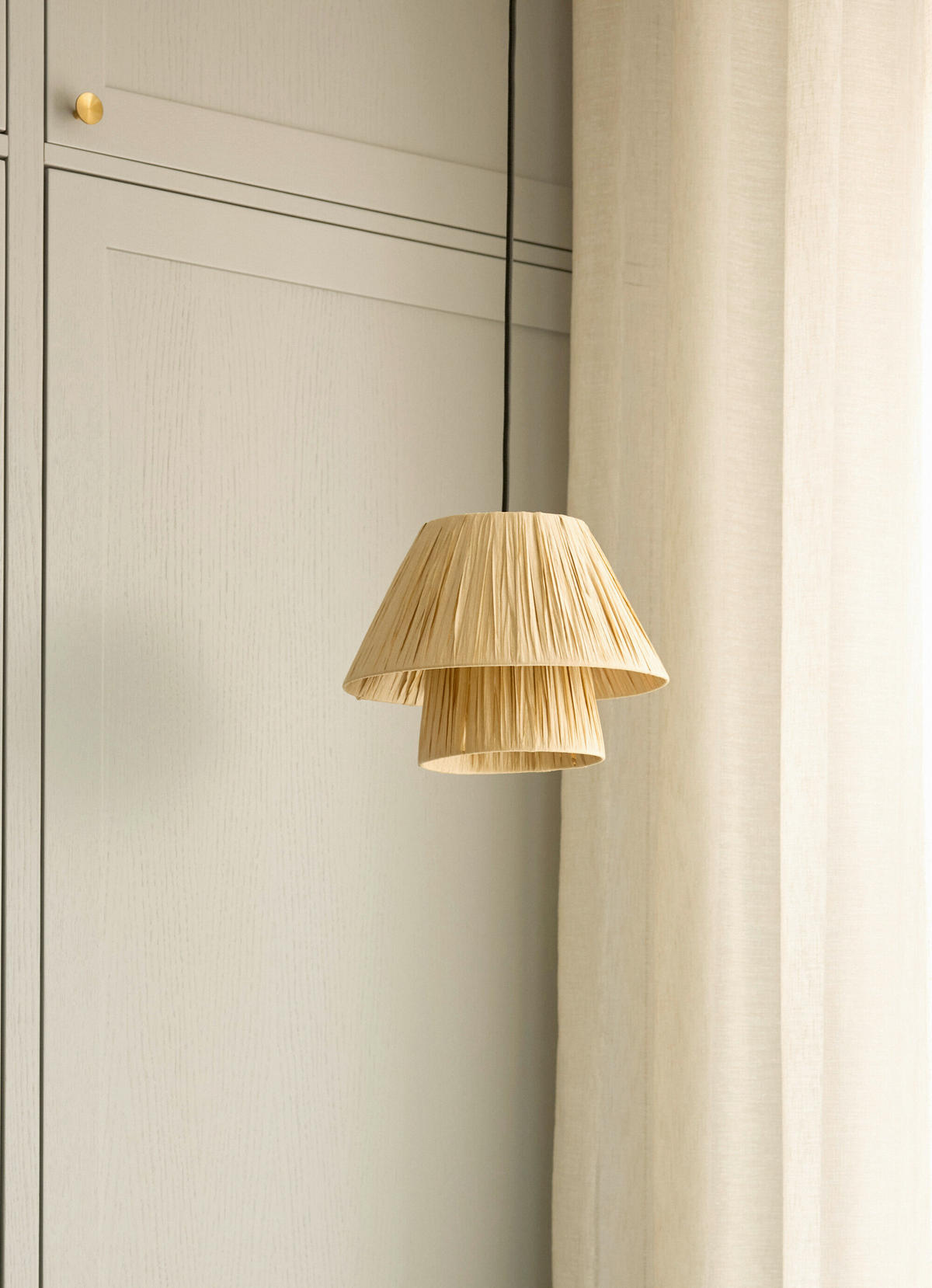 HÄNGELEUCHTE 28/120 cm  - Braun, Natur, Naturmaterialien/Metall (28/120cm) - Osram